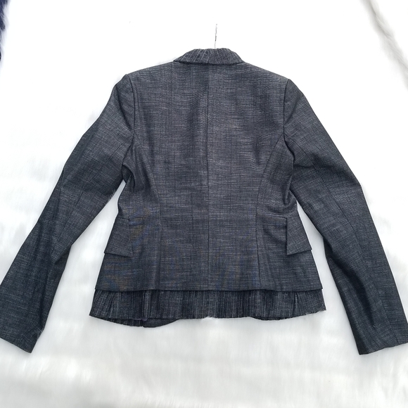 Philippe DUBUC Women's Designer Structured Statement Tiered Jacket - Picture 13 of 16